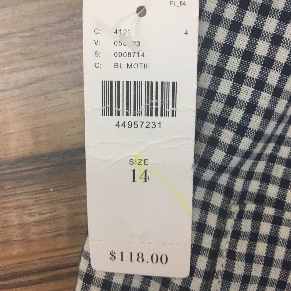 ❤️ Anthropologie Gingham Pants - Picture 4 of 11